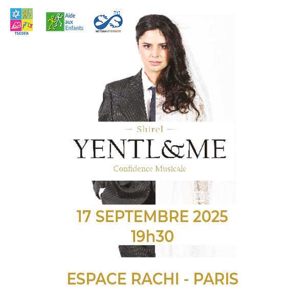 Spectacle YENTL&Me (Confidence Musicale) par SHIREL à PARIS le 17 septembre 2025